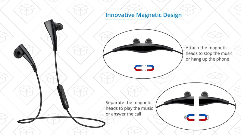 Mpow Bullfight Bluetooth 4.1 Headphones, $22 with code KVA67CWI